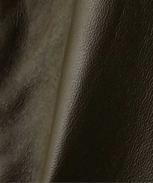 革ジャン ライダース LEATHER MILITARY RIDERS JACKET / レザー ミリタリー ライダースジャケット / AVIREX /の画像
