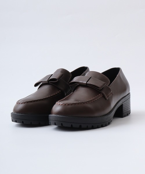 【aaa...さん専用】OHGA 黒 リボン付きローファー aaaさん専用】OHGA 黒 リボン付きローファー aaaさん専用】OHGA 黒