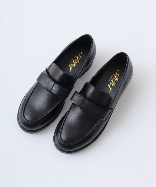 ローファー AAA+Feminine リボン付き レディース : ZOZOTOWN Yahoo!店