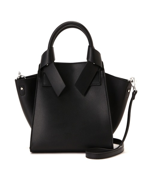 【3263】リボンハンドル2wayバッグ NATURALBEAUTYBASIC 3263】リボンハンドル2wayバッグ NATURALBEAUTYBASIC