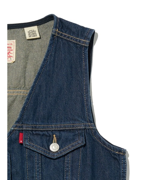 ベスト ジレ Levi's/リーバイス SHRUNKEN 90S ベスト レディース Levi's ベスト ジレ Levi's/リーバイス SHRUNKEN 90S レディース