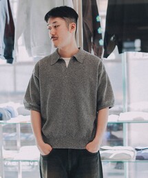 crepuscule ポロシャツ / Moss Stitch Polo メンズ レディース
