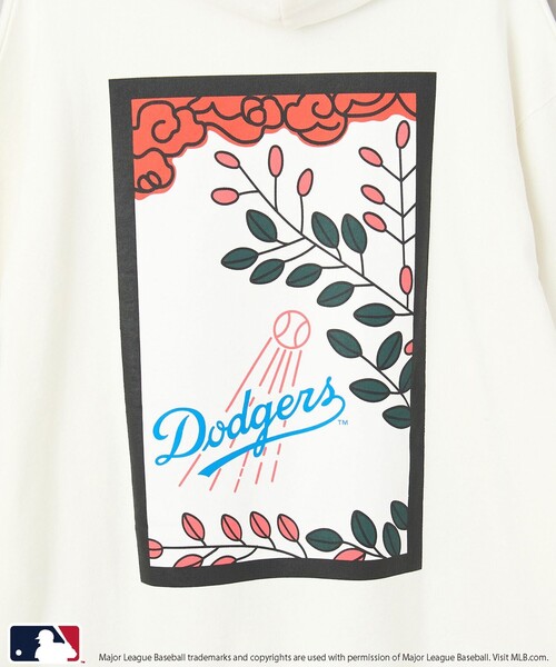 MLB パーカー MLB別注 花札バックプリントパーカー メンズ : ZOZOTOWN 