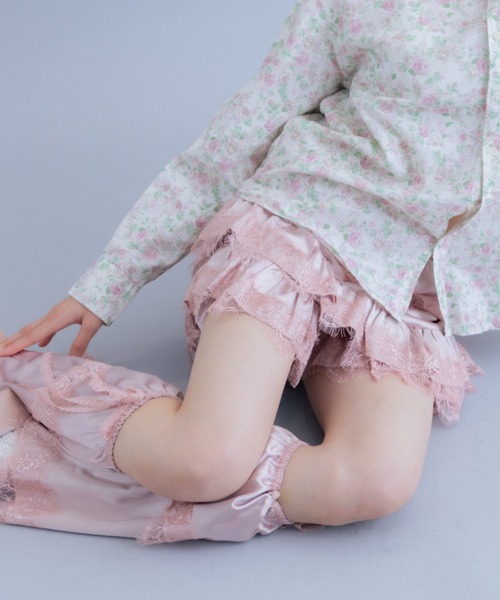 【PISCESS】 Punching Frill Shorts フリル ショーツ NICK GEAR SWEAT FRILL SHORTS GRAY- EQUIPMENT エキップメント