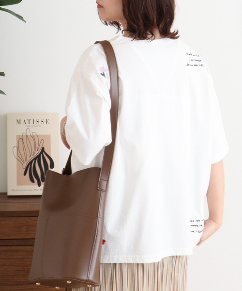 Emago tシャツ EMAGO くるくる刺繍T レディース : ZOZOTOWN