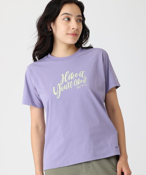 tシャツ Columbia／ティーティージービー ショートスリーブTシャツ／コロンビア／吸湿・速乾／UVカット／半袖Tシャツ レディース