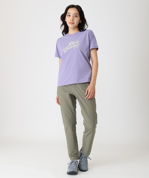 tシャツ Columbia／ティーティージービー ショートスリーブTシャツ／コロンビア／吸湿・速乾／UVカット／半袖Tシャツ レディース Columbia tシャツ Columbia／ティーティージービー ショート