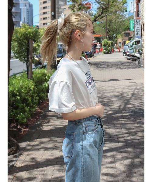 Ungrid tシャツ ツアーロゴルーズTee レディース : ZOZOTOWN