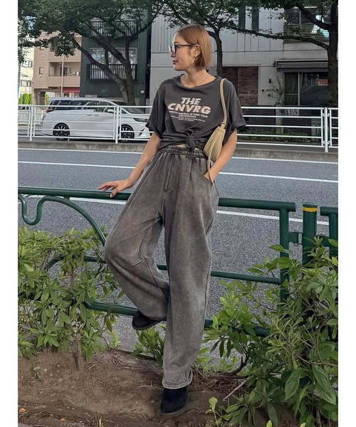 tシャツ メッシュルーズTee レディース Ungrid tシャツ ツアーロゴルーズTee レディース : ZOZOTOWN