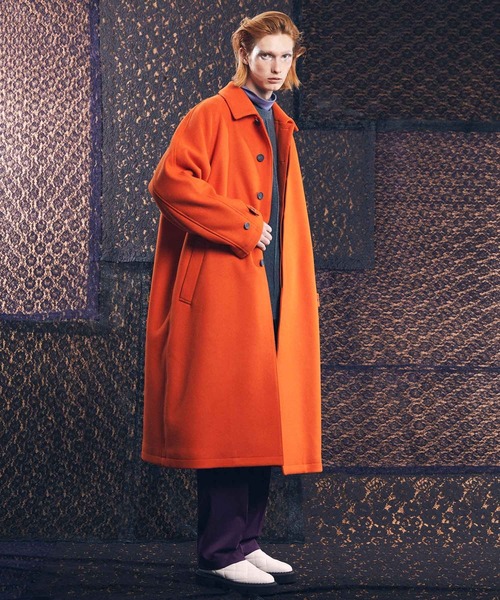 MAISON SPECIAL（メゾンスペシャル） ステンカラーコート 0 ブルー