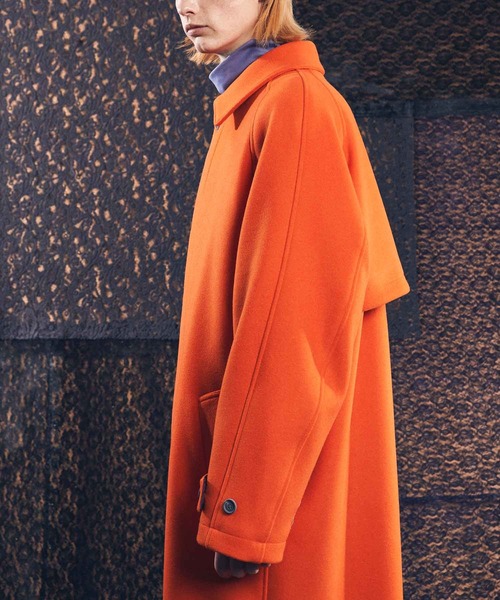 MAISON SPECIAL（メゾンスペシャル） ステンカラーコート 0 ブルー