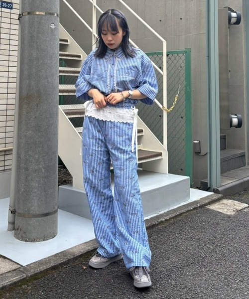 Candy Stripper（キャンディーストリッパー） ワイドパンツ パンツ