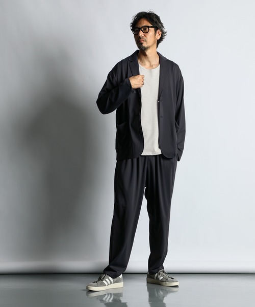 DUFFER ダファー　 セットアップ　 イージー　ジャケット　 パンツ　 L 接触冷感 セットアップイージージャケット ｜The DUFFER of St