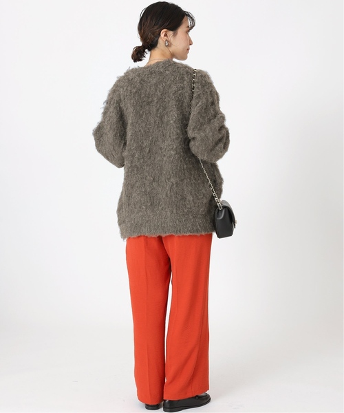 「B.C STOCK」 「Simplicite」ニットカーディガン FREE グレー レディース_画像7