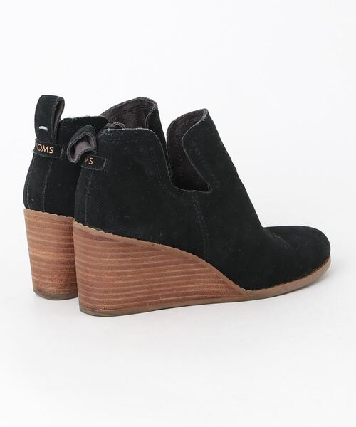 TOMS★本革ブーティ★W6.5★23.5★1回使用 TOMS☆本革ブーティ☆W6.5☆23.5☆1回使用
