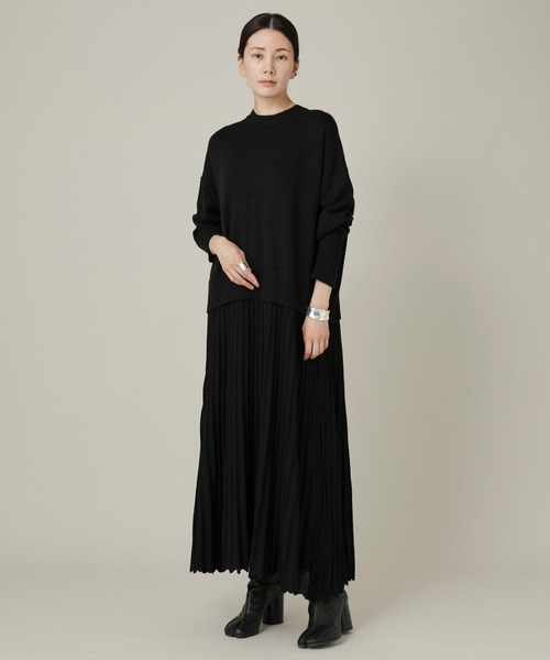 Curensology（カレンソロジー） ニットワンピース FREE グレー