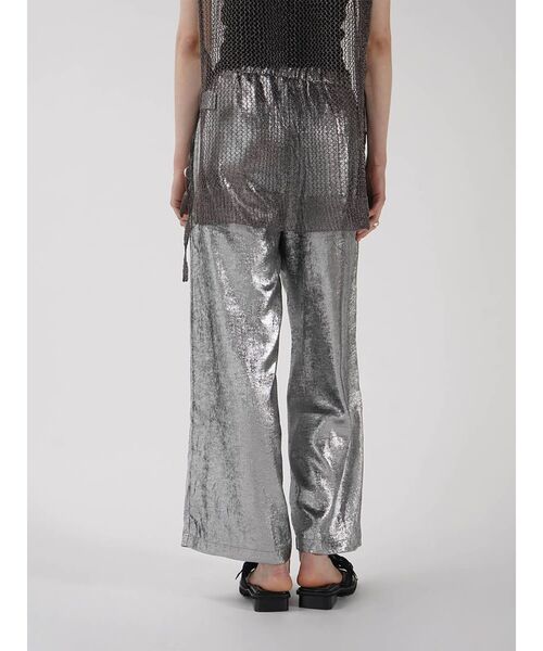 パンツ GLITTER WIDE EASY PANTS レディース : ZOZOTOWN Yahoo