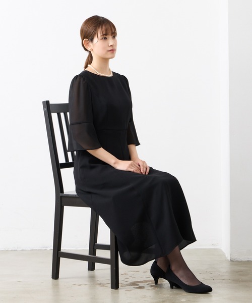 AIMER（エメ） ワンピース 「夏用喪服・礼服」マシンウォッシャブル