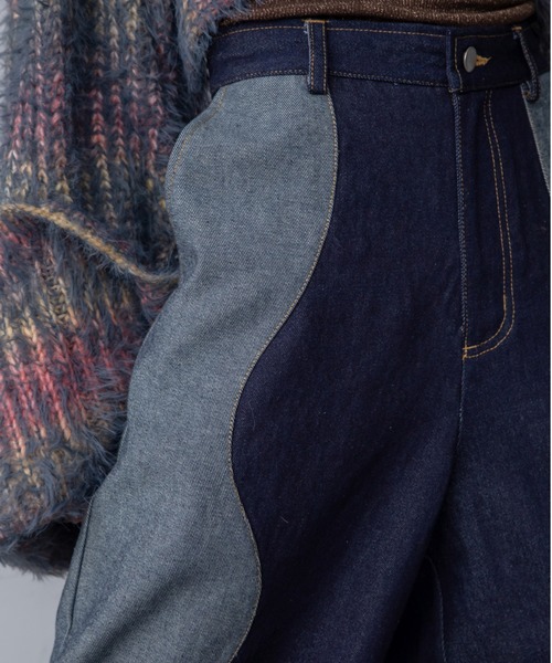 [VACANCY] Denim брюки MEDIUM голубой женский 