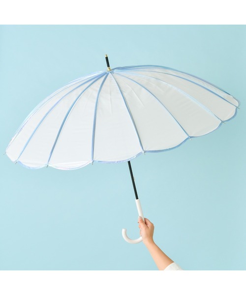 Francfranc（フランフラン） 傘 マーメイドアンブレラ 長傘 55cm オフ