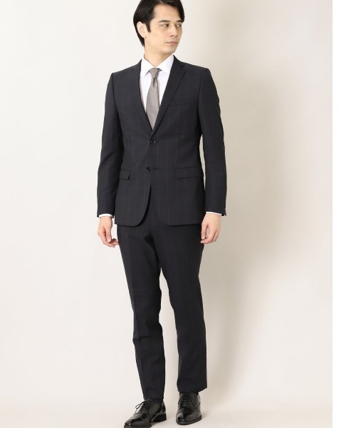 renoma(レノマ)ビジネススーツ ネイビー レノマ メンズスーツ ビジネス ブランド renoma スタイリッシュ