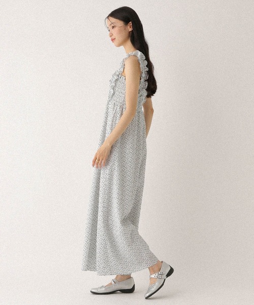 Heather（ヘザー） オールインワン フリルショルダーオールインワン