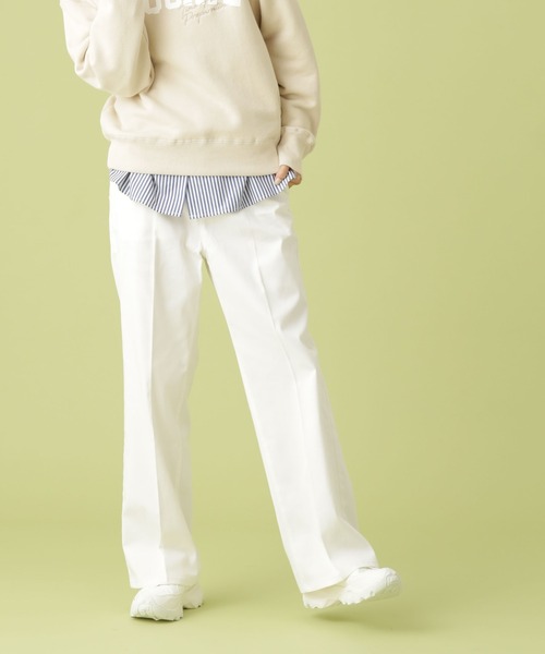 NANO universe 「NANO universe」 チノパンツ X-SMALL ベージュ