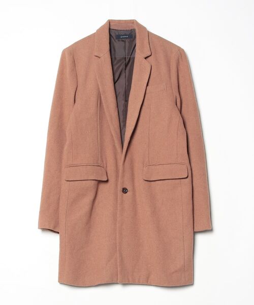 RAGEBLUE（レイジブルー） チェスターコート M ブラウン メンズ