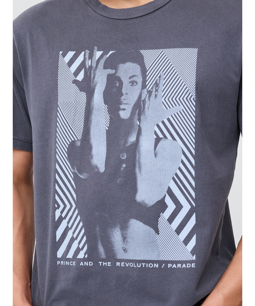 tシャツ ●プリンス＆ザ・レボリューション リラックス グラフィックTシャツ/ PRINCE メンズ レディースの画像