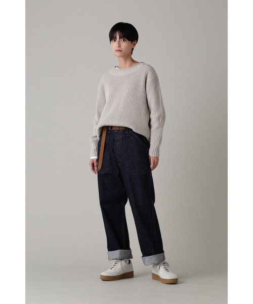 「MHL.」 長袖ニット 2 マスタード レディース_画像2