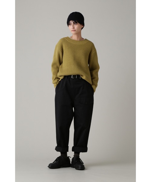 「MHL.」 長袖ニット 2 マスタード レディース_画像7