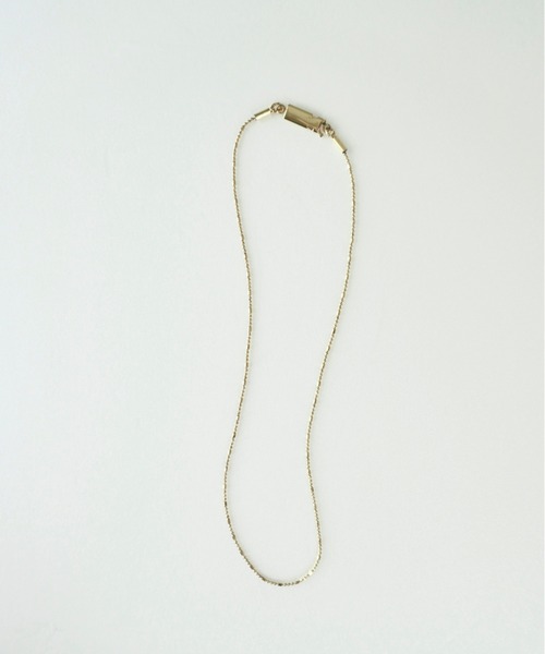 Lynn. ネックレス bamboo ＆ chain necklace／3way レイヤード 