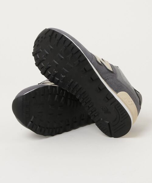 [New Balance] low cut спортивные туфли 24.0cm светло-серый мужской 