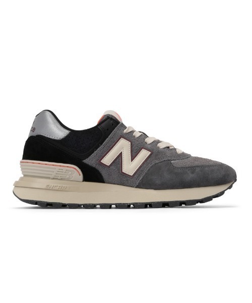 [New Balance] low cut спортивные туфли 24.0cm светло-серый мужской 