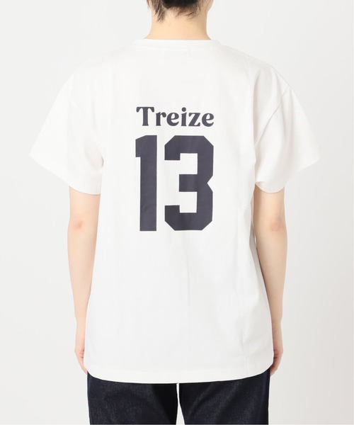 [新品]SLOBE IENA Treize 13 プリント 半袖Tシャツ Treize 13 Tシャツ（Tシャツ/カットソー）｜SLOBE IENA