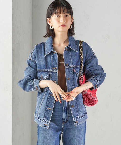 90's Levi's デニムジャケット　サイズ12 　レディース/ Gジャン Levi's デニムジャケット gジャン Levi's:90S TRUCKER