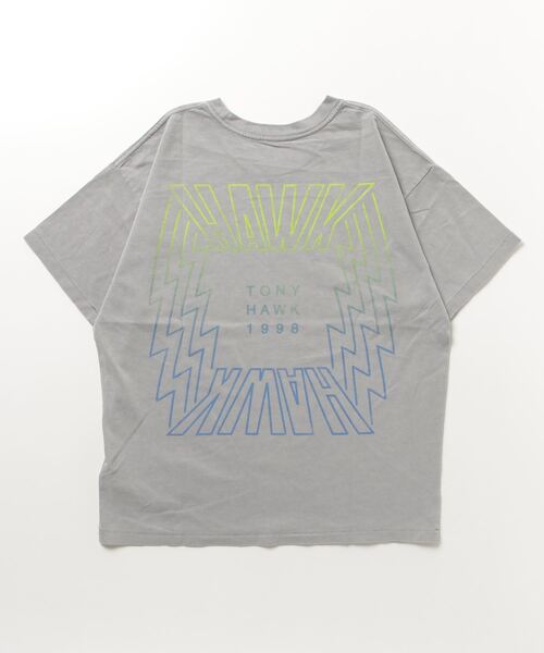 「MONKEY TIME」 半袖Tシャツ「TONY HAWKコラボ」 X-LARGE ダークグレー メンズ