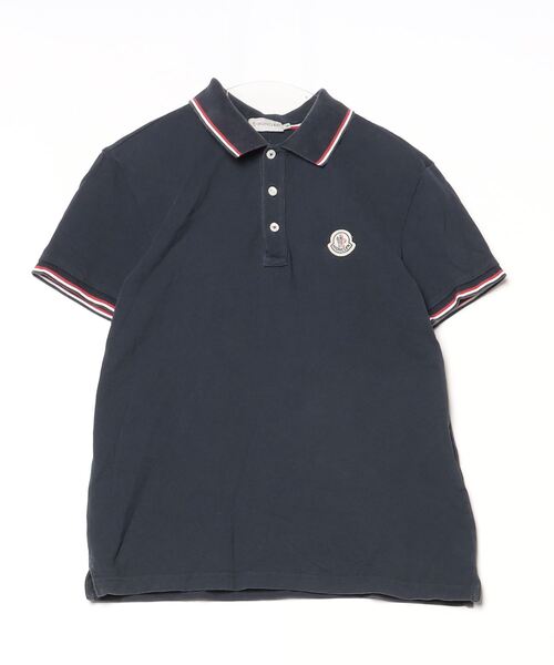 MONCLER 「MONCLER」 半袖ポロシャツ M ネイビー メンズ