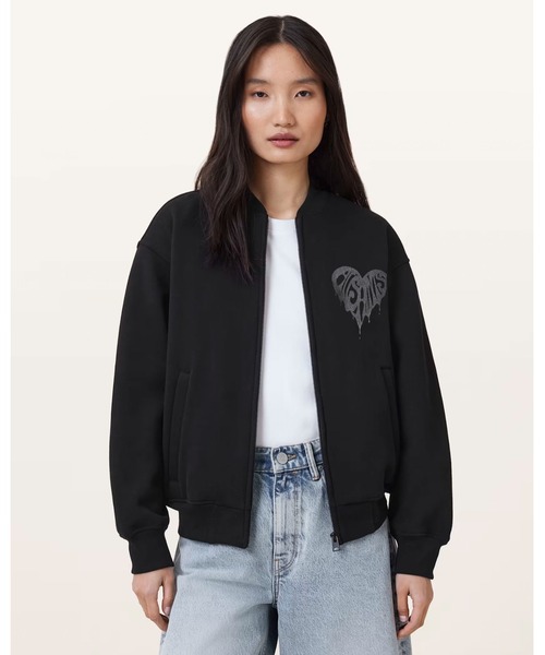 ALLSAINTS（オールセインツ） ma1 ma-1 POSTER BELLE JERSEY BOMBER