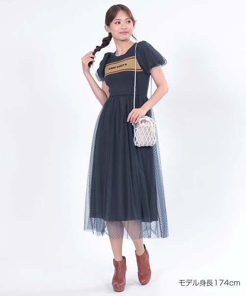 【☆値下げ】【新品】MARY QUANT☆ ワンピース MARY QUANT ワンピース マリークワント mary quant ポロニット