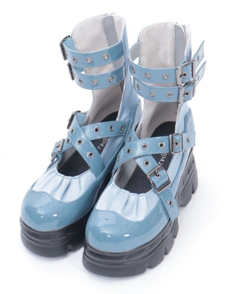 axes femme POETIQUE パンプス ベルトデザイン厚底シューズ : ZOZOTOWN