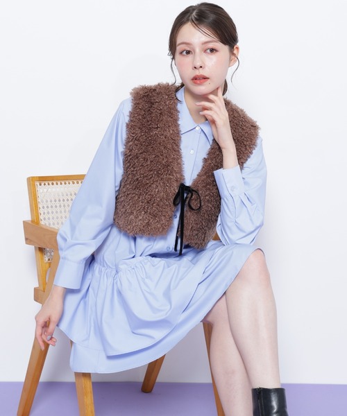 新品　サリーブラウス JILL STUART ティアードワンピース JILL by STUART ワンピース ティアードワンピース : ZOZOTOWN