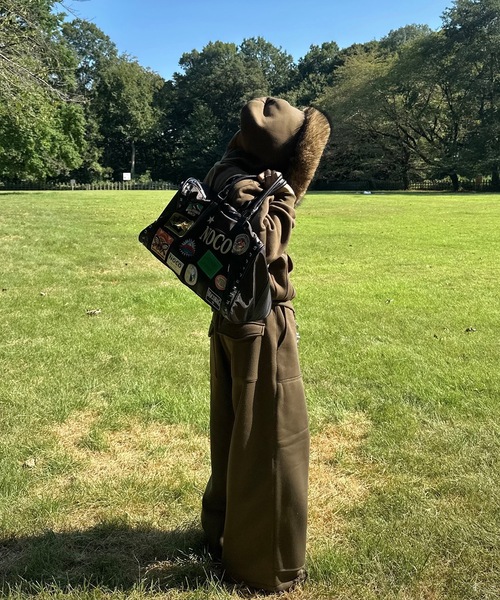 MandO（エムオー） ワイドパンツ スウェットパンツ ジャージ