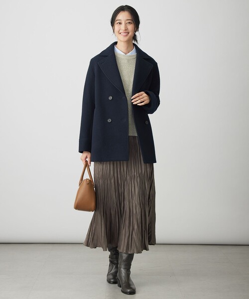 ピーコート pコート 「WEB限定カラーあり」Jackal ソフトメルトン P