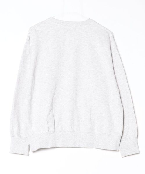 「TOWNCRAFT」 刺繍スウェットカットソー FREE グレー レディース_画像2