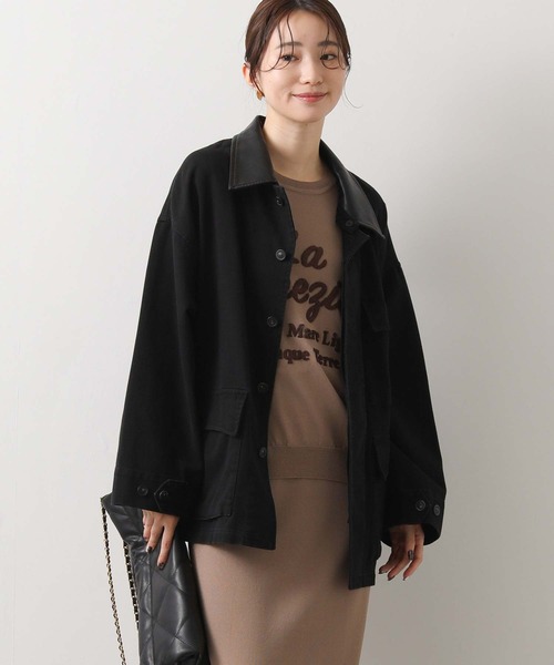 Gready Brilliant（グレディブリリアン） コート アウター レザー衿付