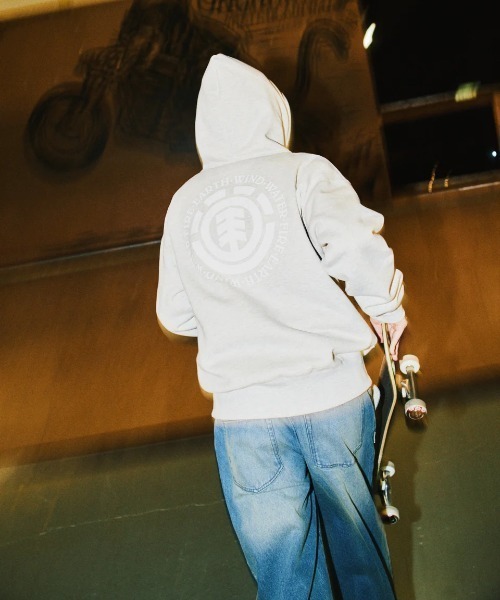 ELEMENT（エレメント） パーカー メンズ LOGO HOOD FULL ZIP パーカー