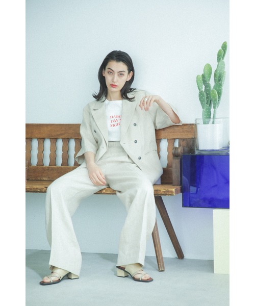 「mici」 パンツ MEDIUM ベージュ レディース_画像5