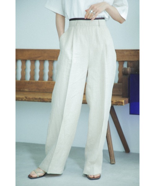 「mici」 パンツ MEDIUM ベージュ レディース_画像8