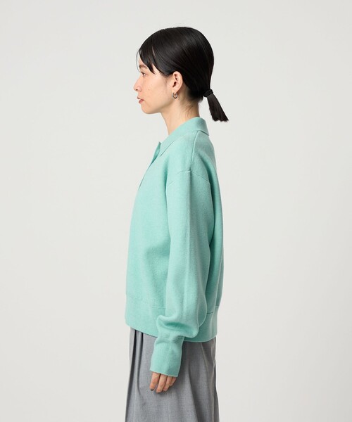 CITEN（シテン） ニット セーター 「CITEN」スウェットライクポロ